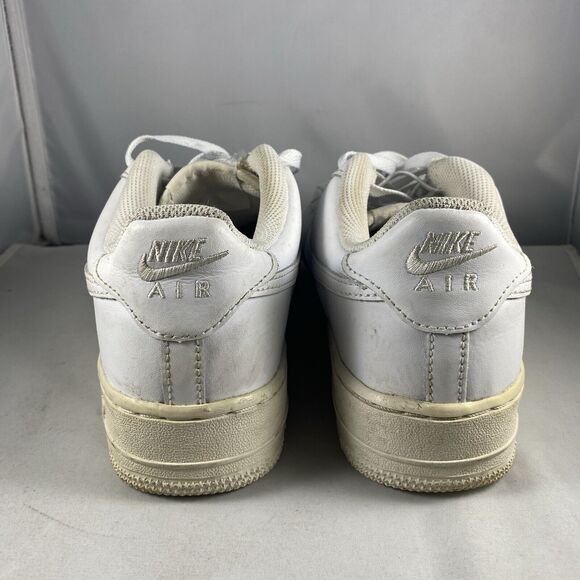 Nike Shoes Youth Air Force 1 Low LE Triple White AF1 Sneakers DH2920-111 Size 7Y - Picture 5 of 9